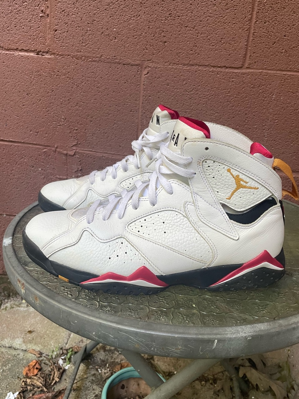 Air Jordan 7 Retro "Cardinal" 2022 Shoes Size 10.5